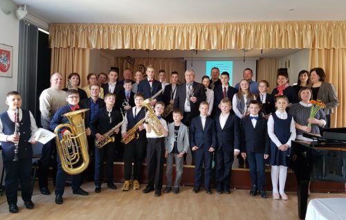 Jašiūnų muzikos mokykloje vyko rajoninis muzikos ir menų mokyklų pučiamųjų instrumentų festivalis