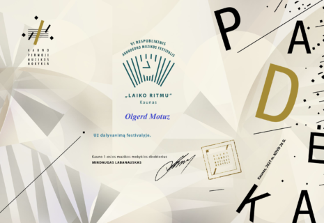 VI- asis respublikinis akordeono muzikos festivalis “LAIKO RITMU”