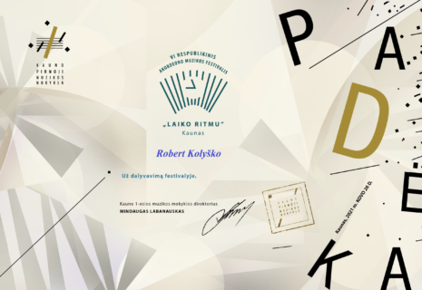 VI- asis respublikinis akordeono muzikos festivalis “LAIKO RITMU”