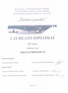 KONKURSAS – FESTIVALIS „ŽIEMOS PASAKA-2021“