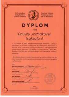 XXIX STANISLAVO MONIUŠKOS FESTIVALIS – KONKURSAS VILNIUJE
