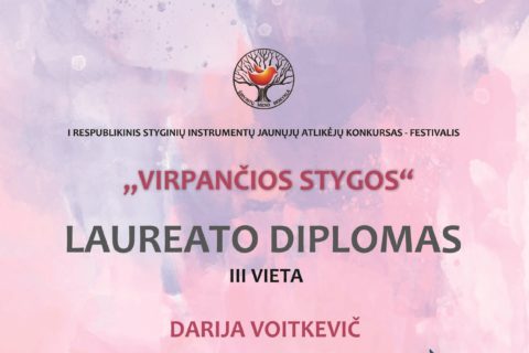 KONKURSAS-FESTIVALIS „VIRPANČIOS STYGOS“
