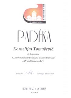 FESTIVALIS „XX AMŽIAUS MUZIKA“