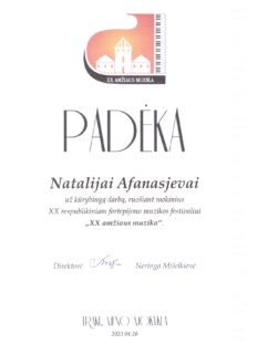 FESTIVALIS „XX AMŽIAUS MUZIKA“
