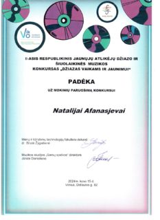 KONKURSAS „DŽIAZAS VAIKAMS IR JAUNIMUI“