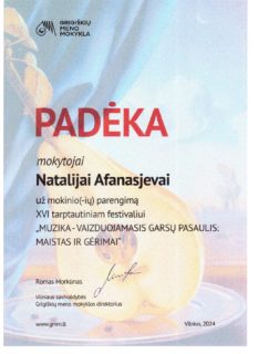 FESTIVALIS „MUZIKA – VAIZDUOJAMASIS GARSŲ PASAULIS“