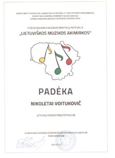 FESTIVALIS „LIETUVIŠKOS MUZIKOS AKIMIRKOS“