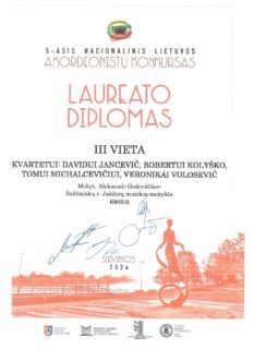 NACIONALINIS LIETUVOS AKORDEONISTŲ KONKURSAS