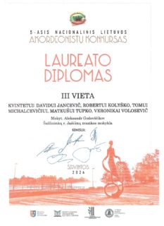 NACIONALINIS LIETUVOS AKORDEONISTŲ KONKURSAS