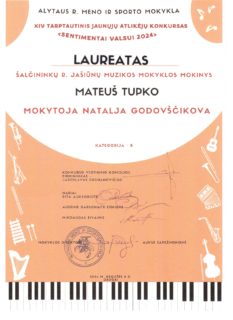 KONKURSAS „SENTIMENTAI VALSUI 2024“