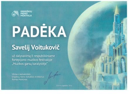 FESTIVALIS „MUZIKOS GARSŲ KARALYSTĖJE“
