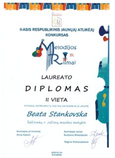 KONKURSAS „MELODIJOS IR RITMAI“