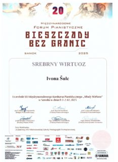 TARPTAUTINIS PIANISTŲ FORUMAS „BIESZCZADY BEZ GRANIC“