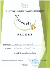 KONKURSAS „ŠYPSENĖLĖ”