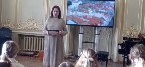 EDUKACINĖ POPIETĖ STYGINIŲ INSTRUMENTŲ MOKINIAMS