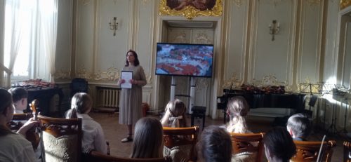 EDUKACINĖ POPIETĖ STYGINIŲ INSTRUMENTŲ MOKINIAMS