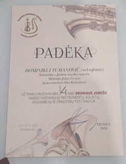 B. Jonušo vardo pučiamųjų instrumentų festivalis-konkursas