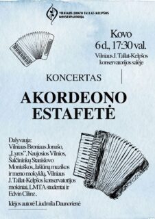 KONCERTAS „AKORDEONO ESTAFETĖ“