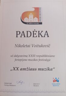 FESTIVALIS „XX AMŽIAUS MUZIKA“