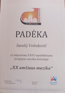 FESTIVALIS „XX AMŽIAUS MUZIKA“
