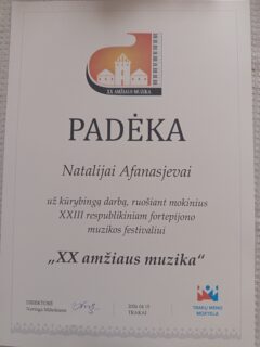 FESTIVALIS „XX AMŽIAUS MUZIKA“