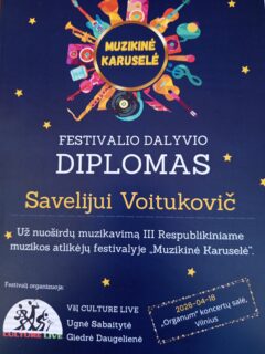 FESTIVALIS „MUZIKINĖ KARUSELĖ“