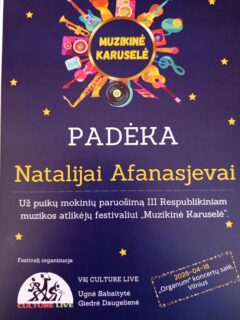 FESTIVALIS „MUZIKINĖ KARUSELĖ“