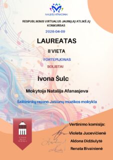 KONKURSAS „NAUJIEJI ATRADIMAI 2026“
