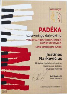FESTIVALIS „LENKŲ KOMPOZITORIŲ KŪRYBA“