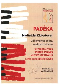 FESTIVALIS „LENKŲ KOMPOZITORIŲ KŪRYBA“