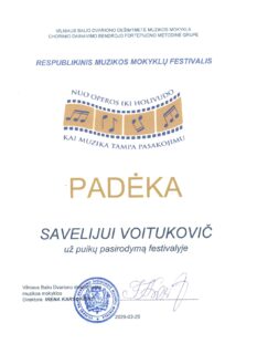 FESTIVALIS „NUO OPEROS IKI HOLIVUDO