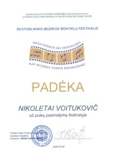 FESTIVALIS „NUO OPEROS IKI HOLIVUDO