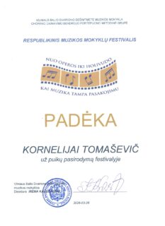 FESTIVALIS „NUO OPEROS IKI HOLIVUDO